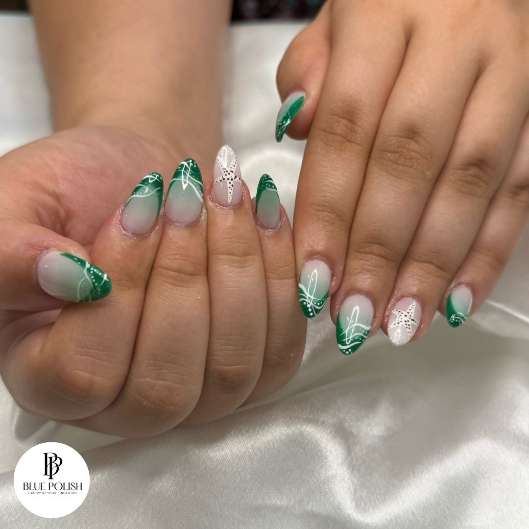Blue Polish Nail Spa